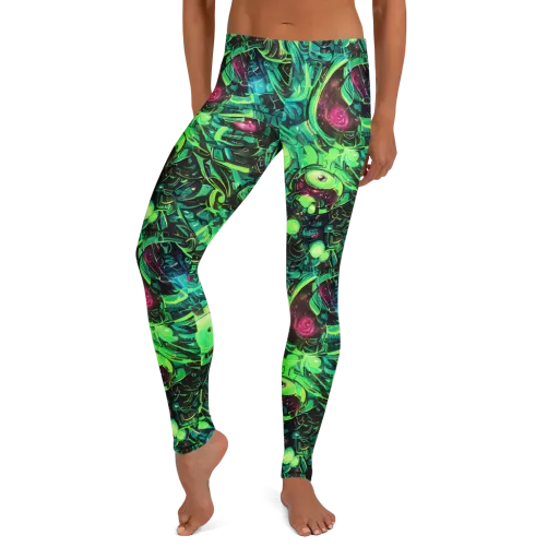 Cyber Canopy on a Leggings