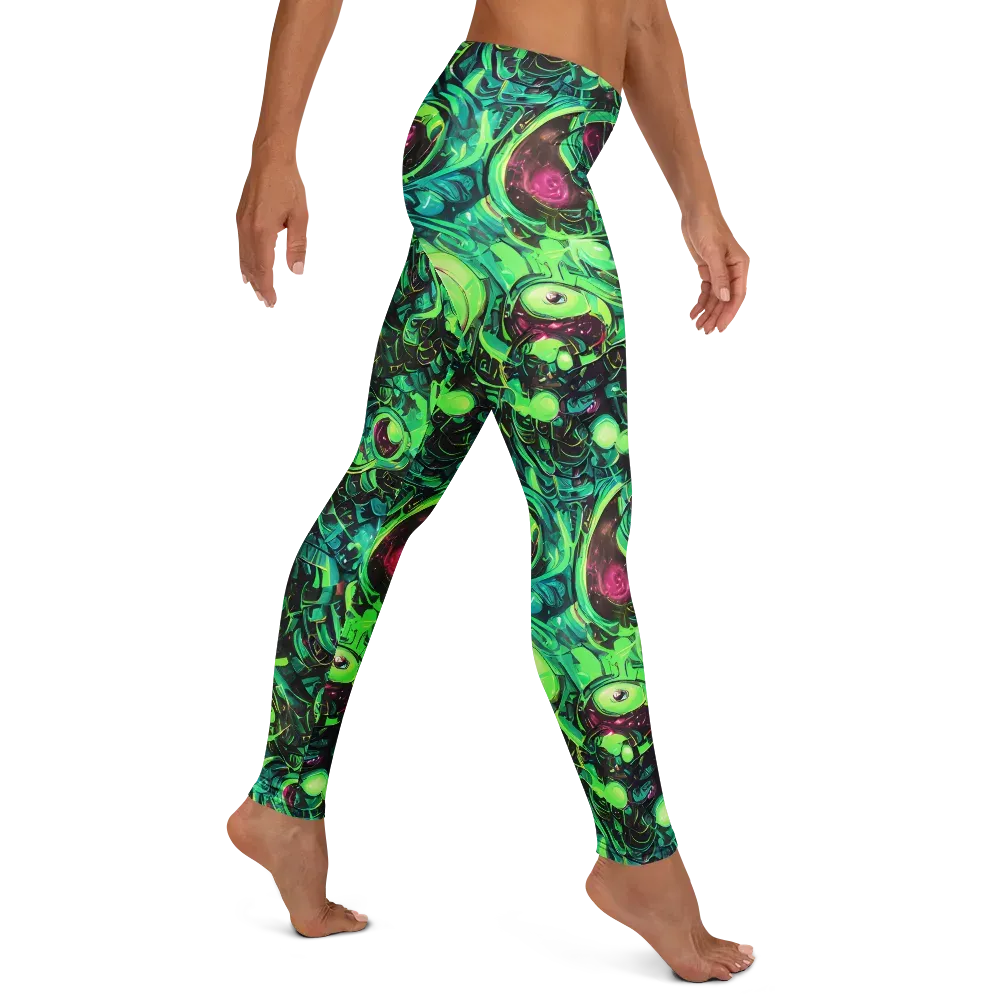 Cyber Canopy on Leggings — Right