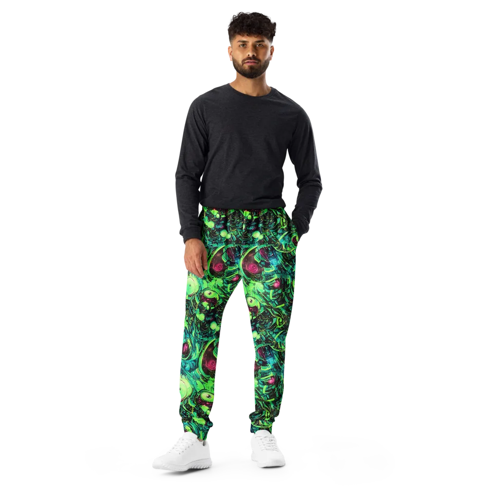 Cyber Canopy on Men's Joggers — Front