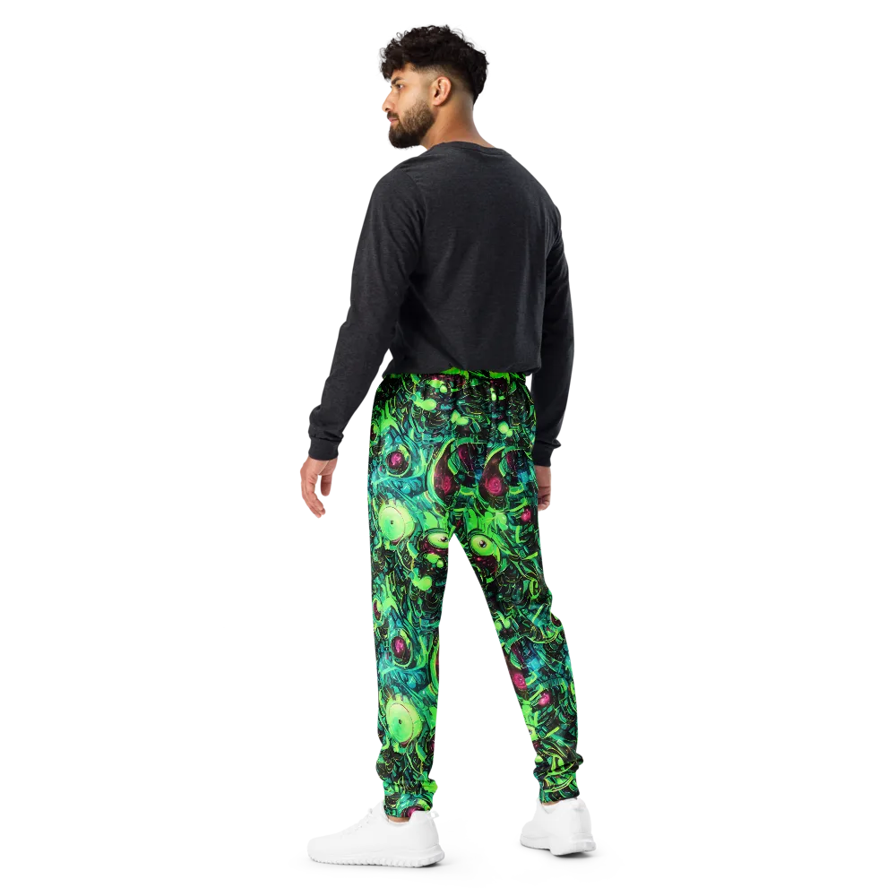 Cyber Canopy on Men's Joggers — Back