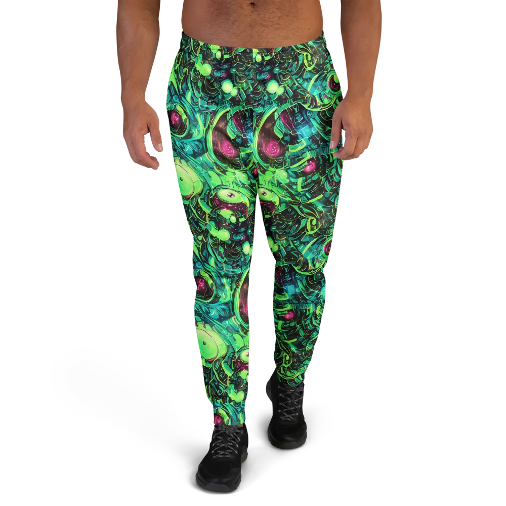 Cyber Canopy on Men's Joggers — Front