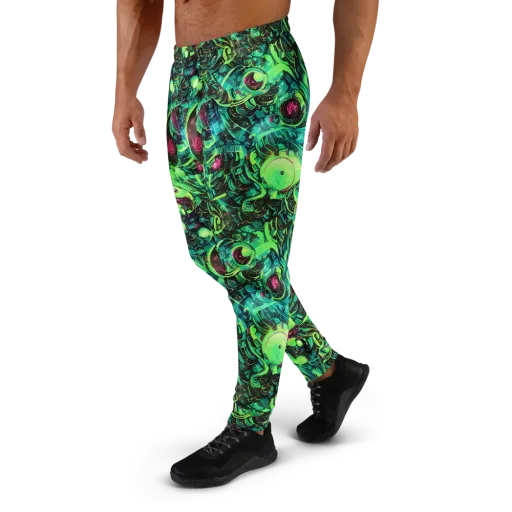 Cyber Canopy on a Men's Joggers