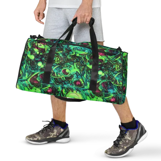 Cyber Canopy on a Duffle Bag