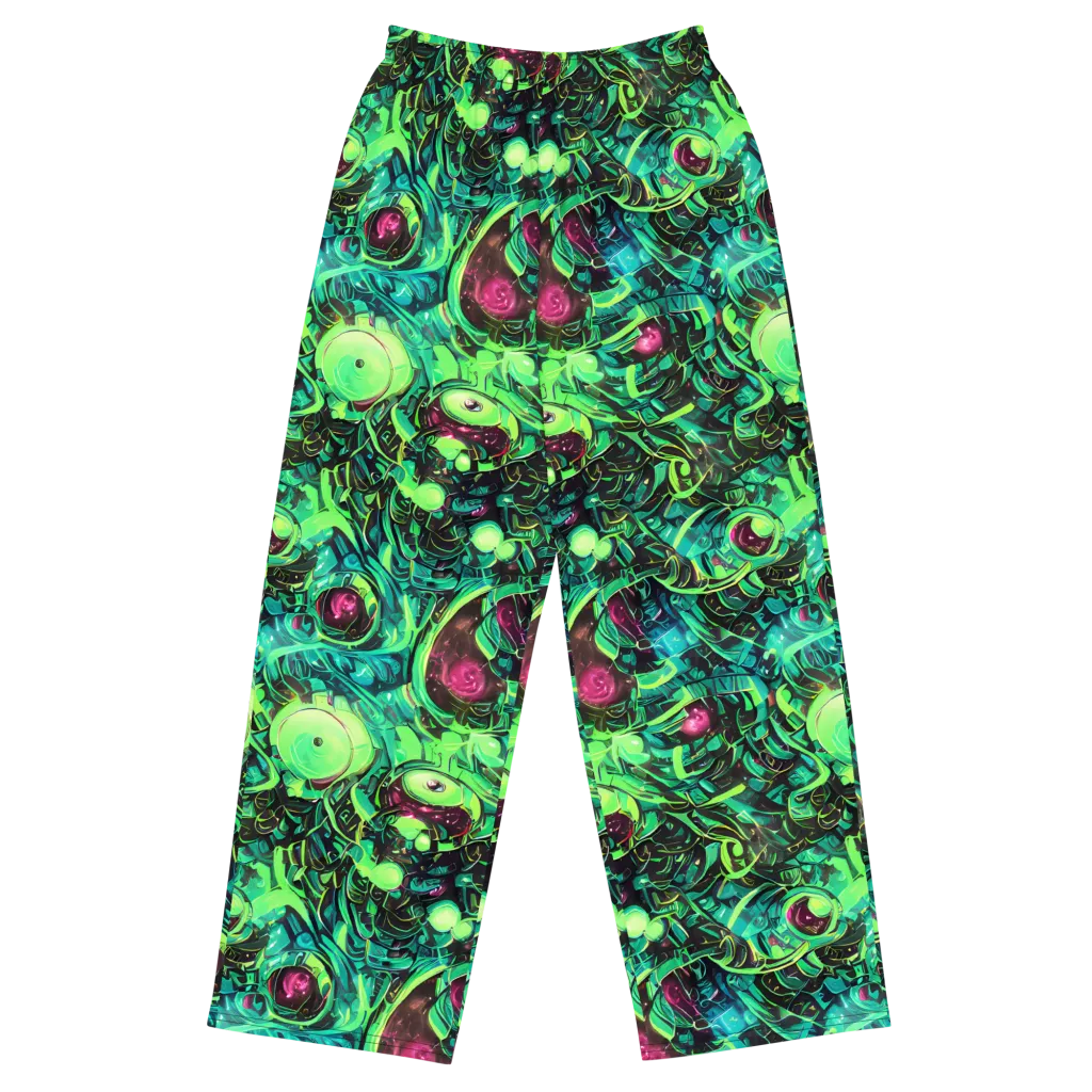 Cyber Canopy on Wide-Leg Pants — Front