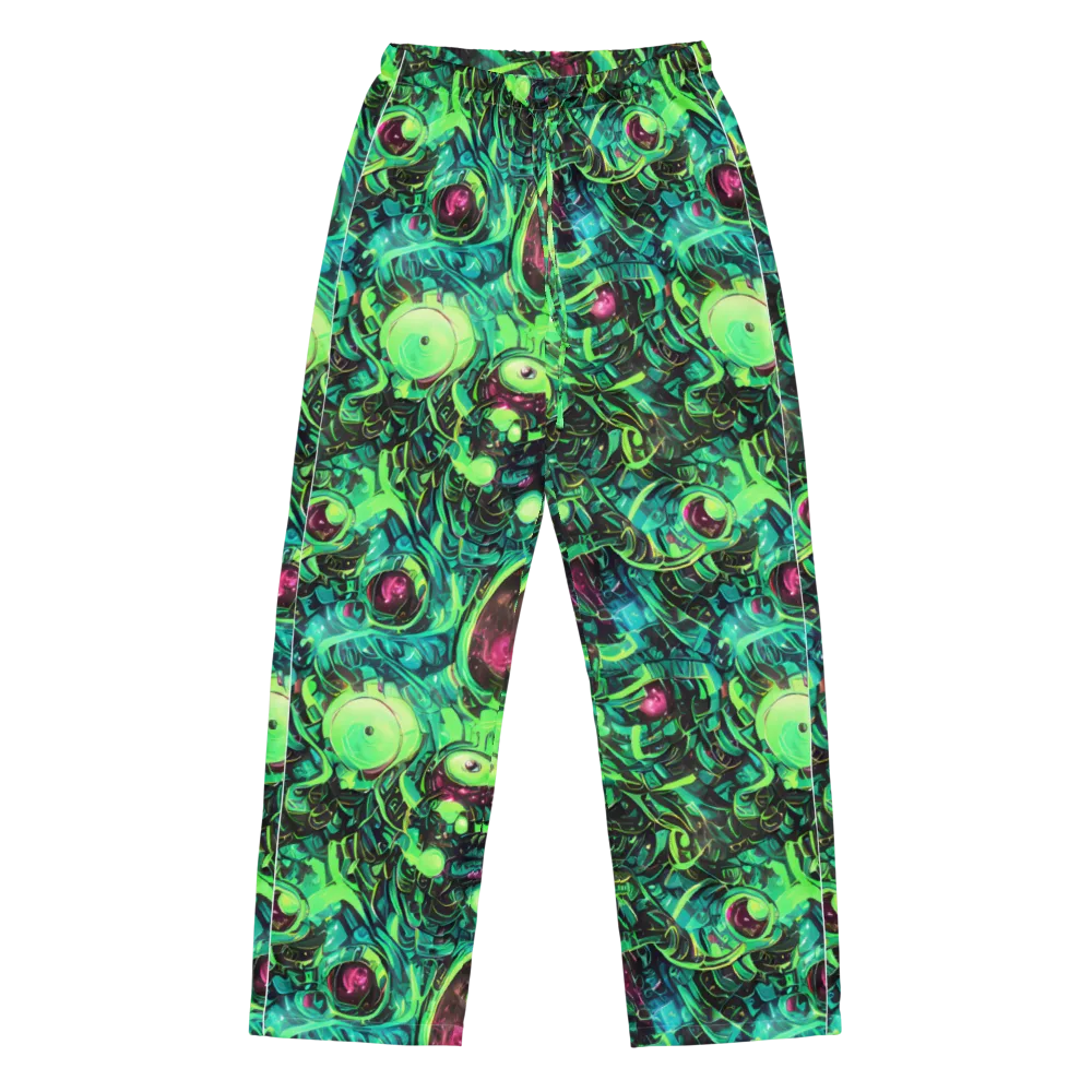 Cyber Canopy on Women's Pajama Pants — Front