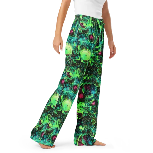Cyber Canopy on a Women's Pajama Pants