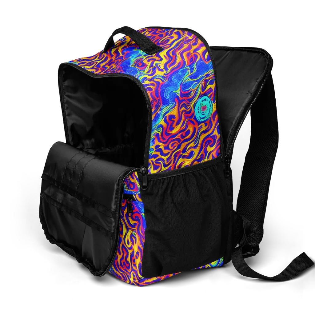 Firewater Bloom on Utility Backpack — Product details 2