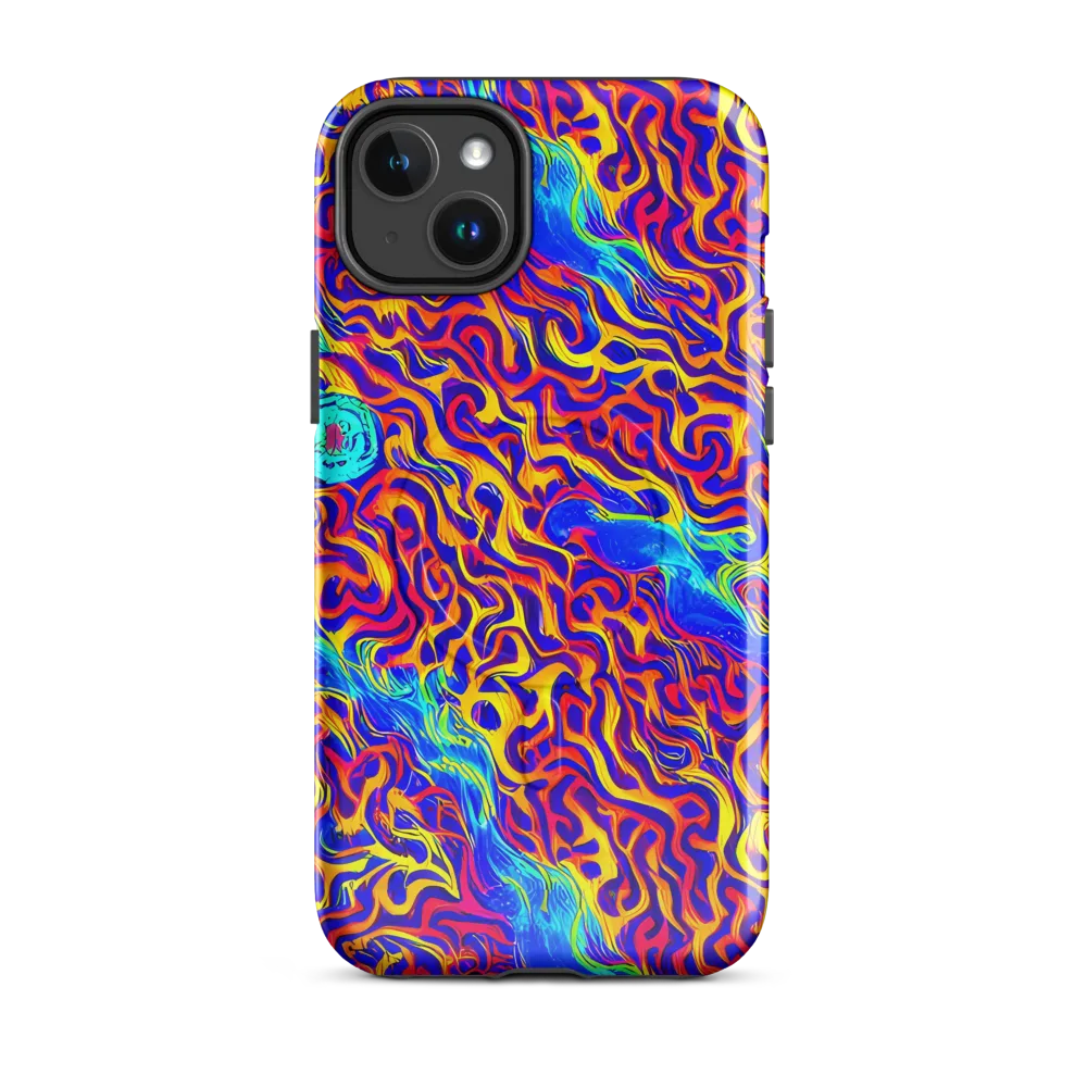 Firewater Bloom on MagSafe Tough Case for iPhone® — Front