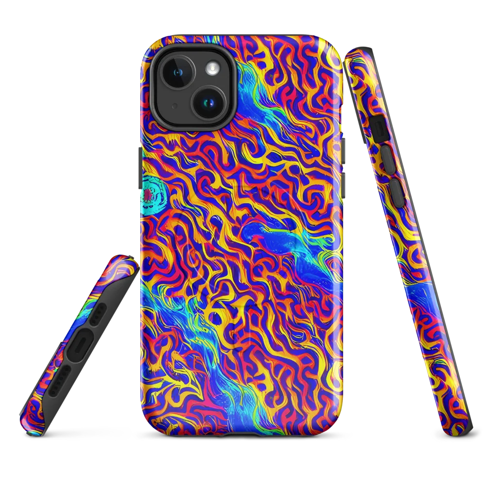 Firewater Bloom on MagSafe Tough Case for iPhone® — Front