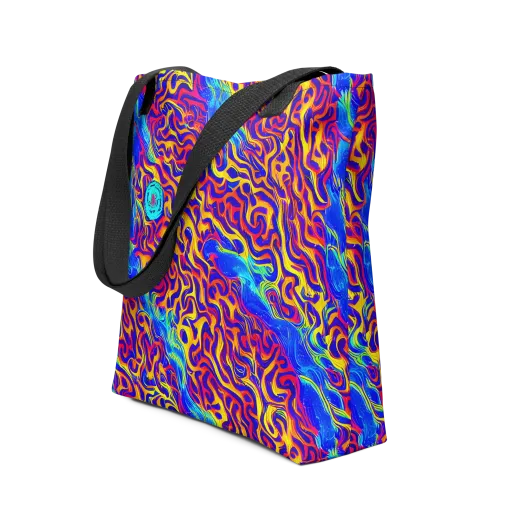 Firewater Bloom on a Tote Bag