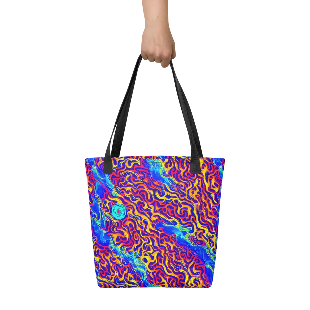 Firewater Bloom on Tote Bag — Front