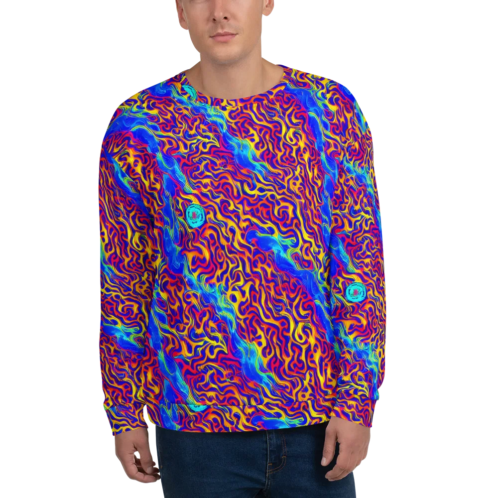 Firewater Bloom on Sweatshirt — Front