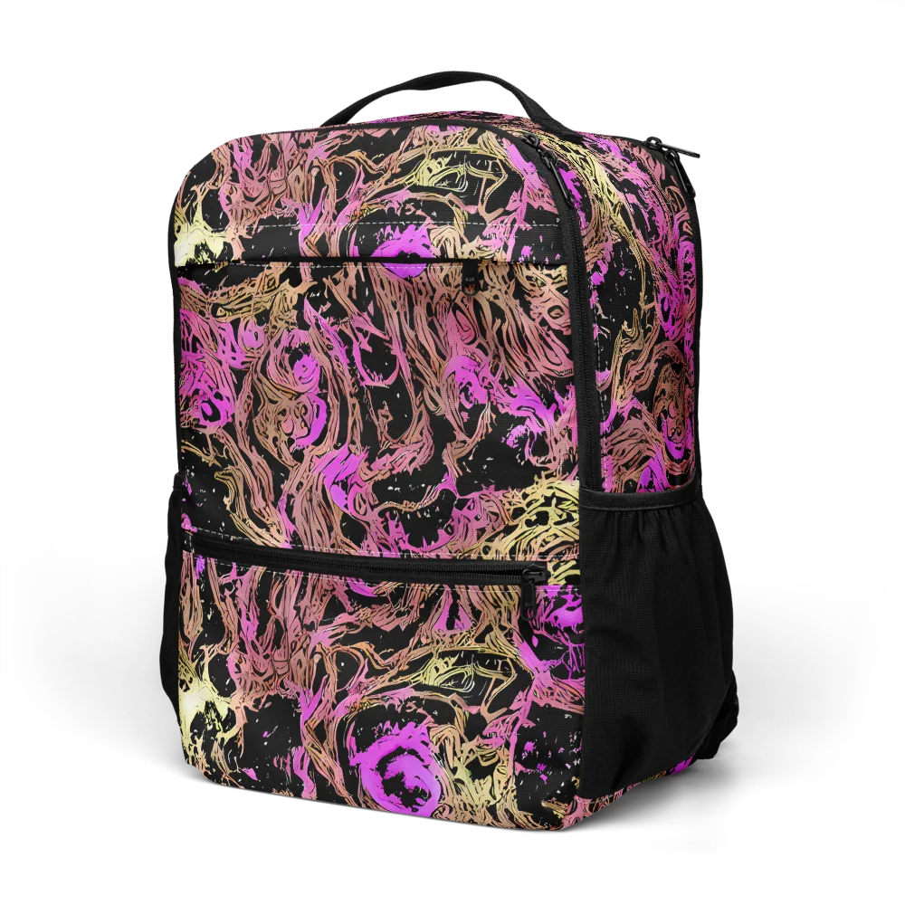 Electric Afterlife on Utility Backpack — Left Front