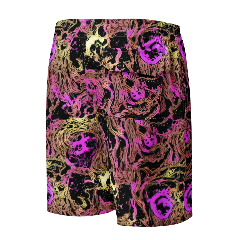 Electric Afterlife on Men's Board Shorts — Back