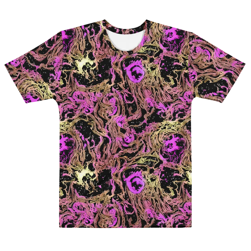 Electric Afterlife on Men's Cotton Crew Neck T-Shirt — Front
