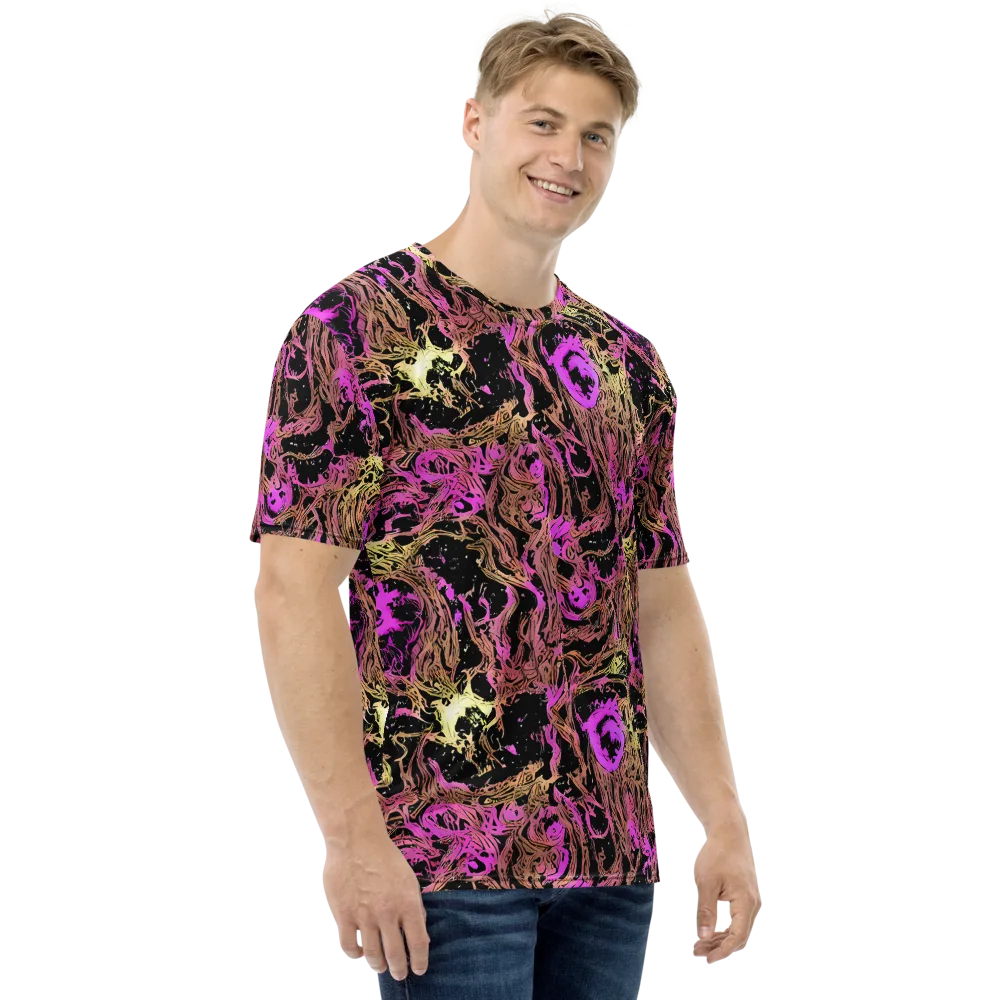 Electric Afterlife on Men's Crew Neck T-Shirt — Right