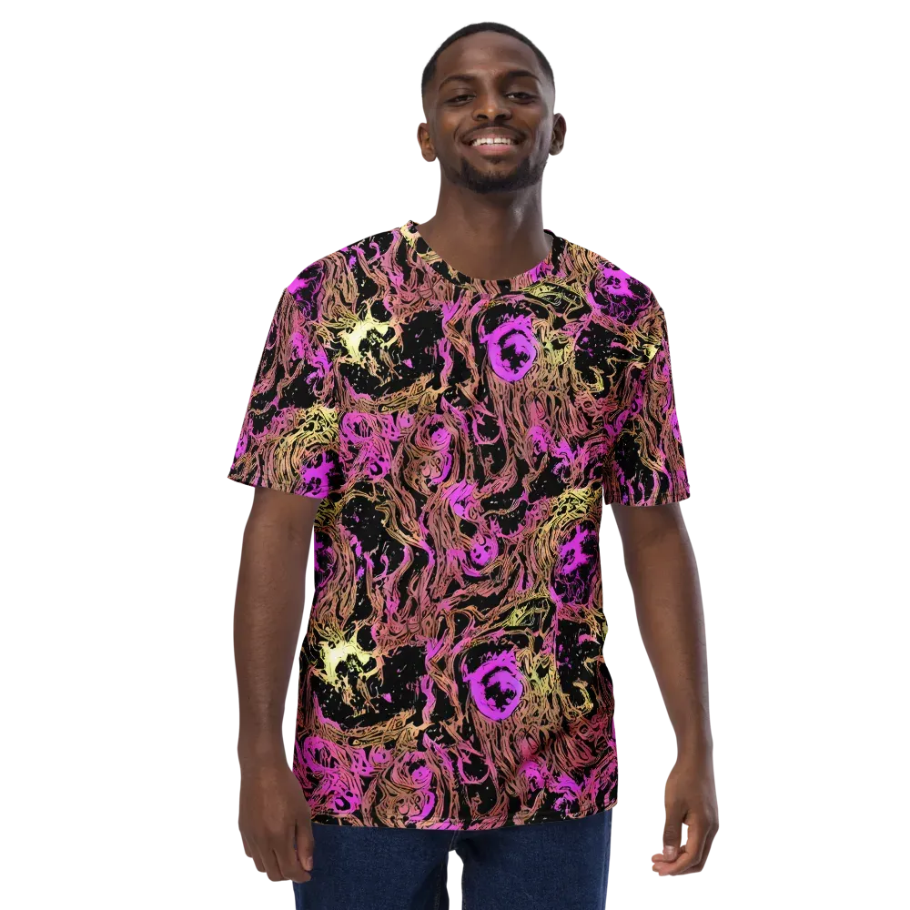 Electric Afterlife on Men's Crew Neck T-Shirt — Front