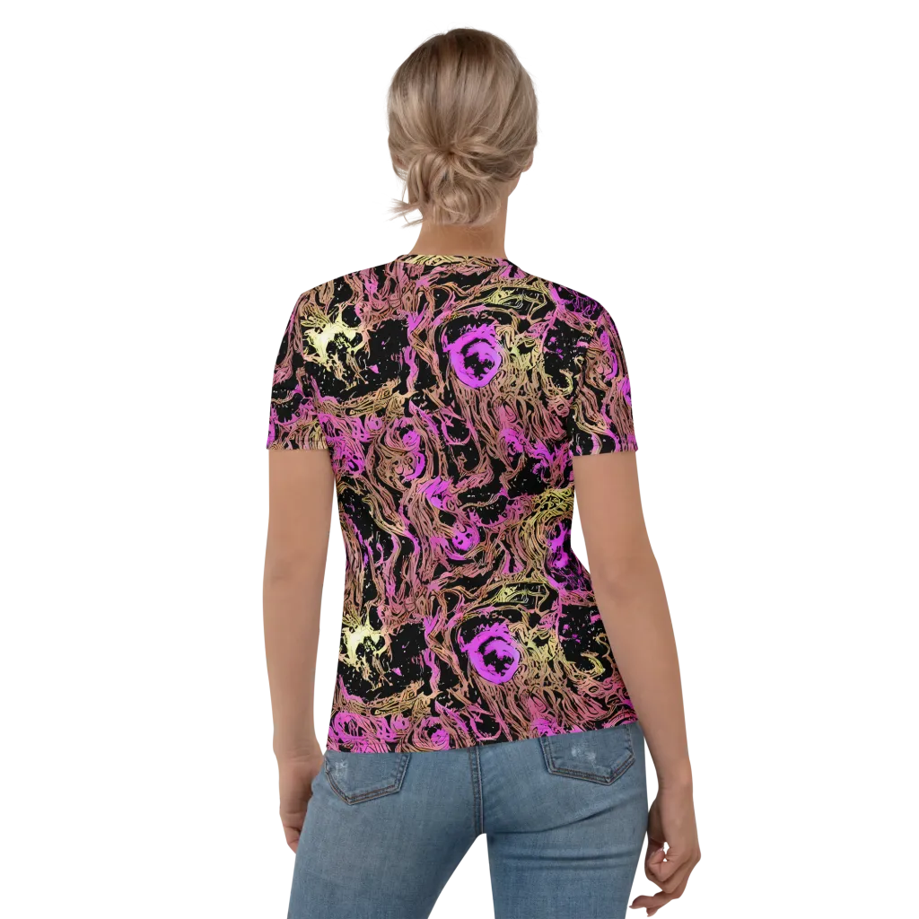 Electric Afterlife on Women's Crew Neck T-Shirt — Back