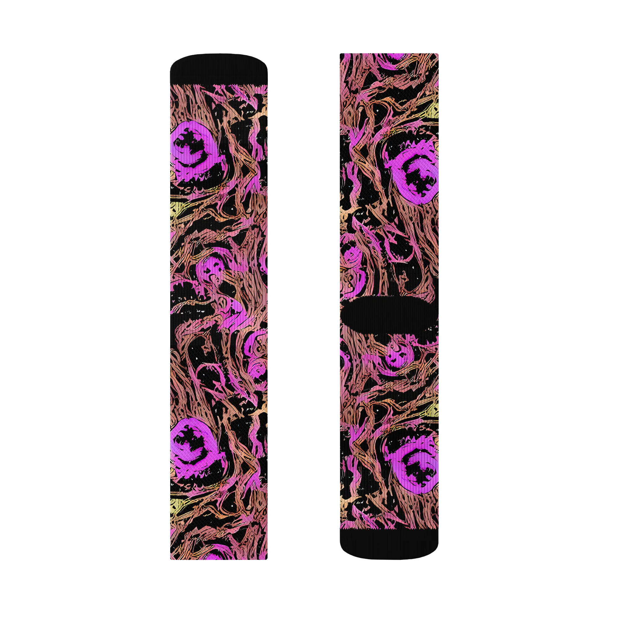 Electric Afterlife on Socks — Left Sock