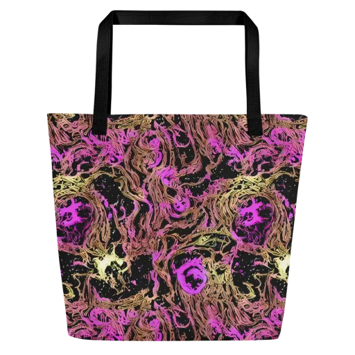 Electric Afterlife on a Large Tote Bag W/ Pocket