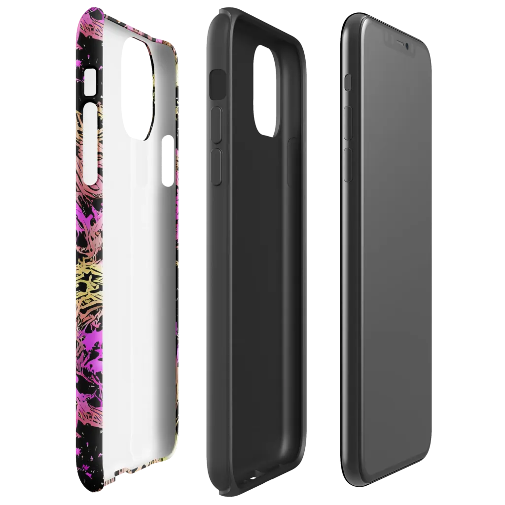 Electric Afterlife on Tough Case for iPhone® — Right