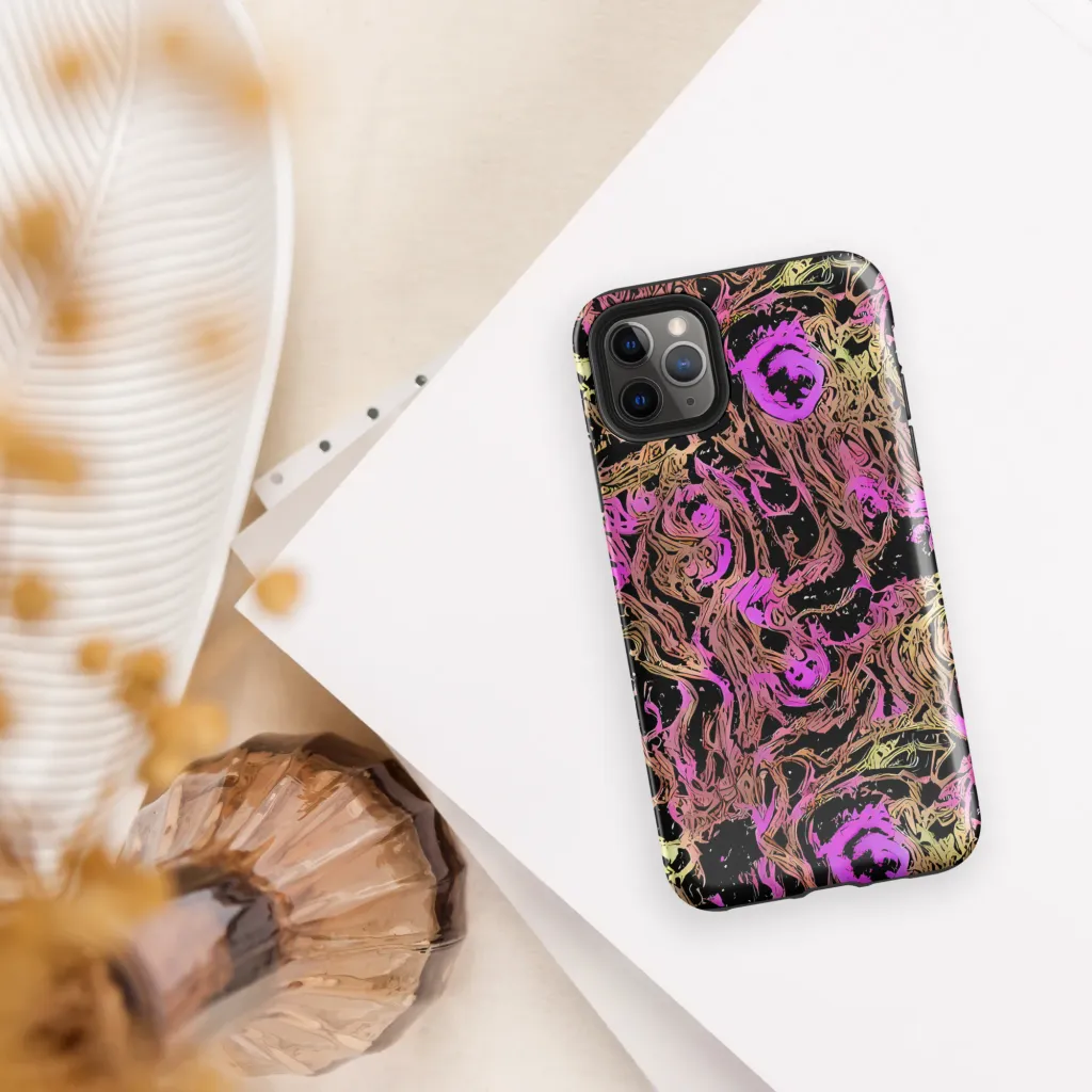 Electric Afterlife on Tough Case for iPhone® — Front