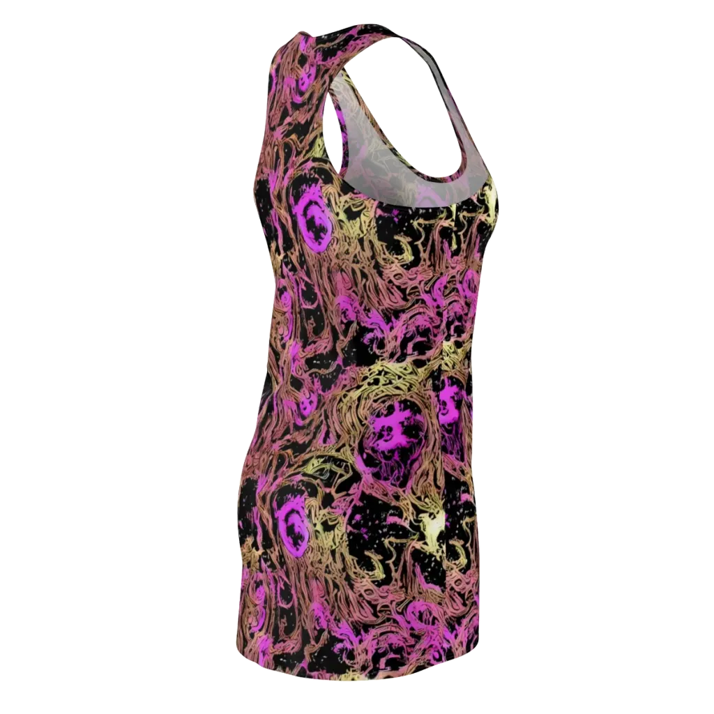 Electric Afterlife on Racerback Dress — Back Side