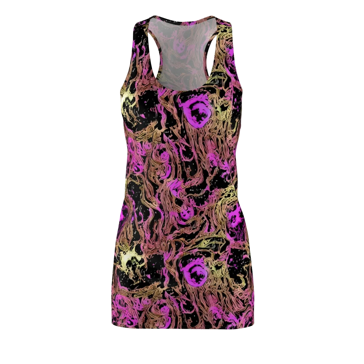Electric Afterlife on Racerback Dress — Front