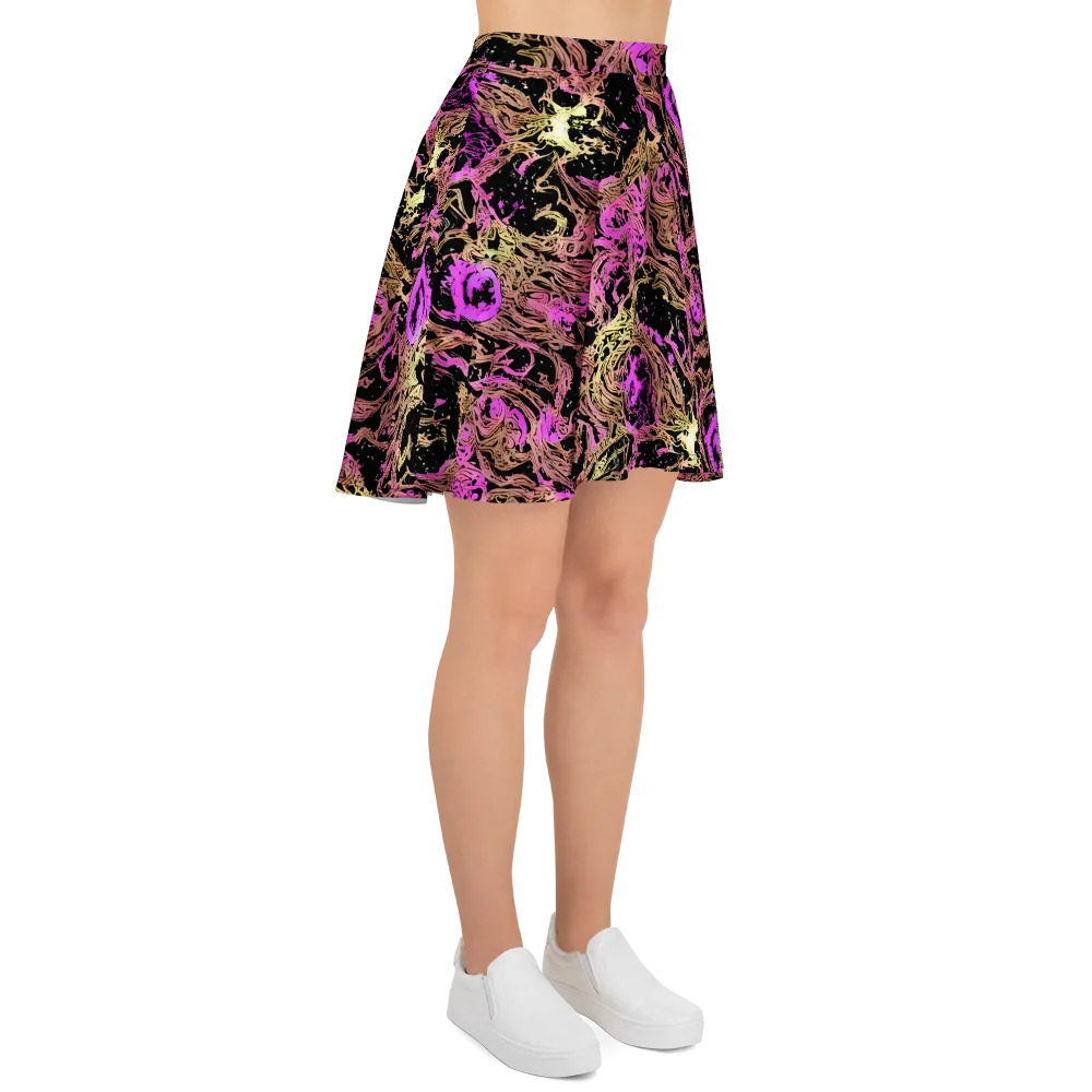 Electric Afterlife on Skater Skirt — Right