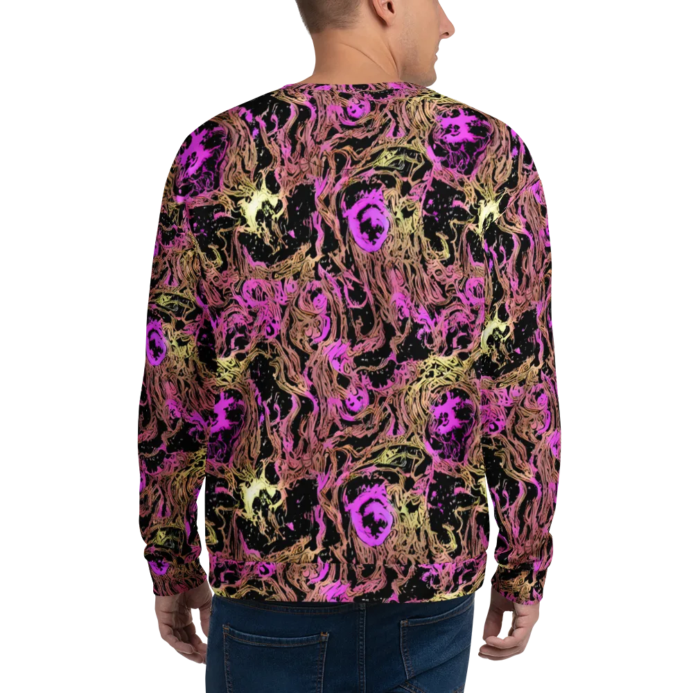 Electric Afterlife on Sweatshirt — Back