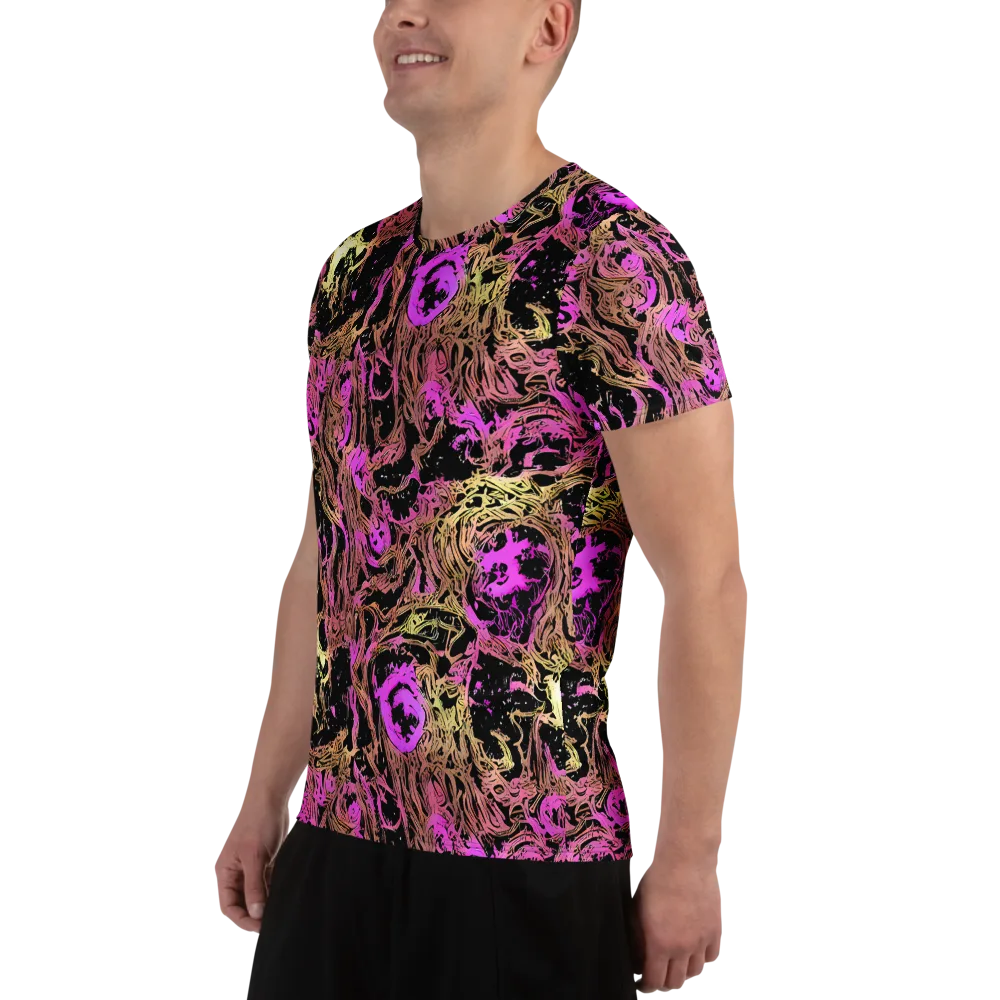 Electric Afterlife on Men's Athletic T-Shirt — Left