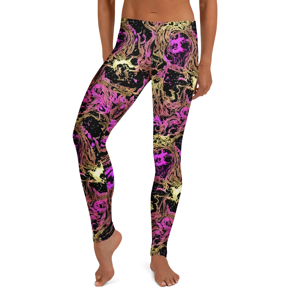 Electric Afterlife on Leggings — Front