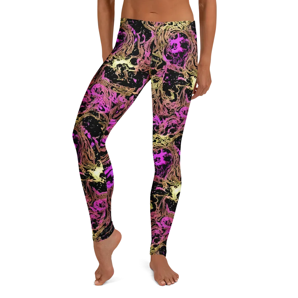 Electric Afterlife on Leggings — Front
