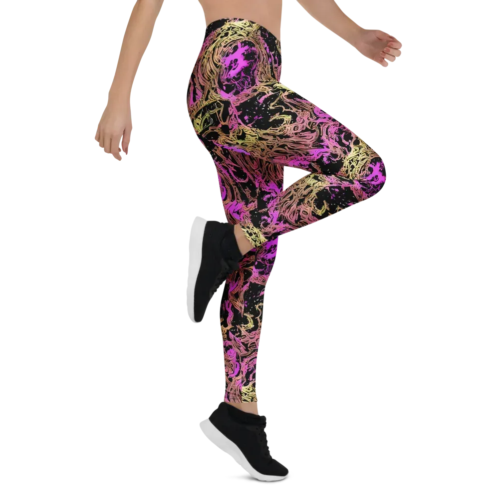 Electric Afterlife on Leggings — Right
