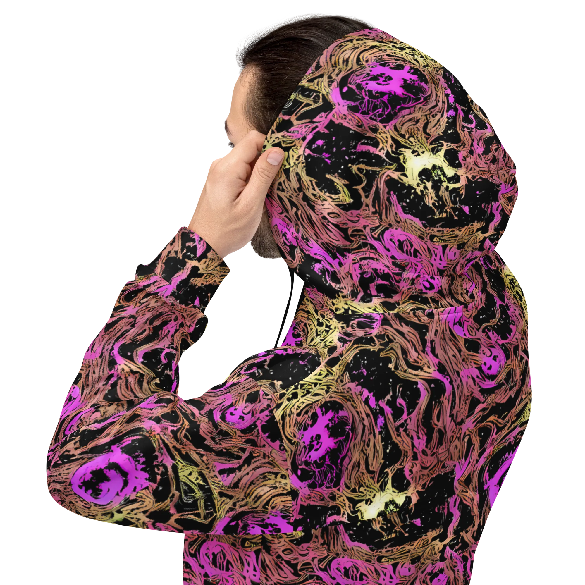 Electric Afterlife on Hoodie — Back