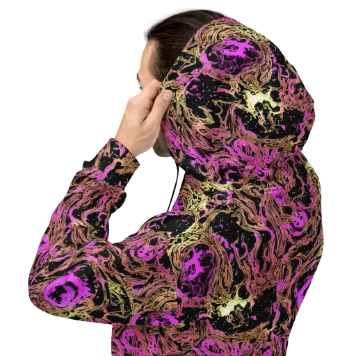 Electric Afterlife on a Hoodie