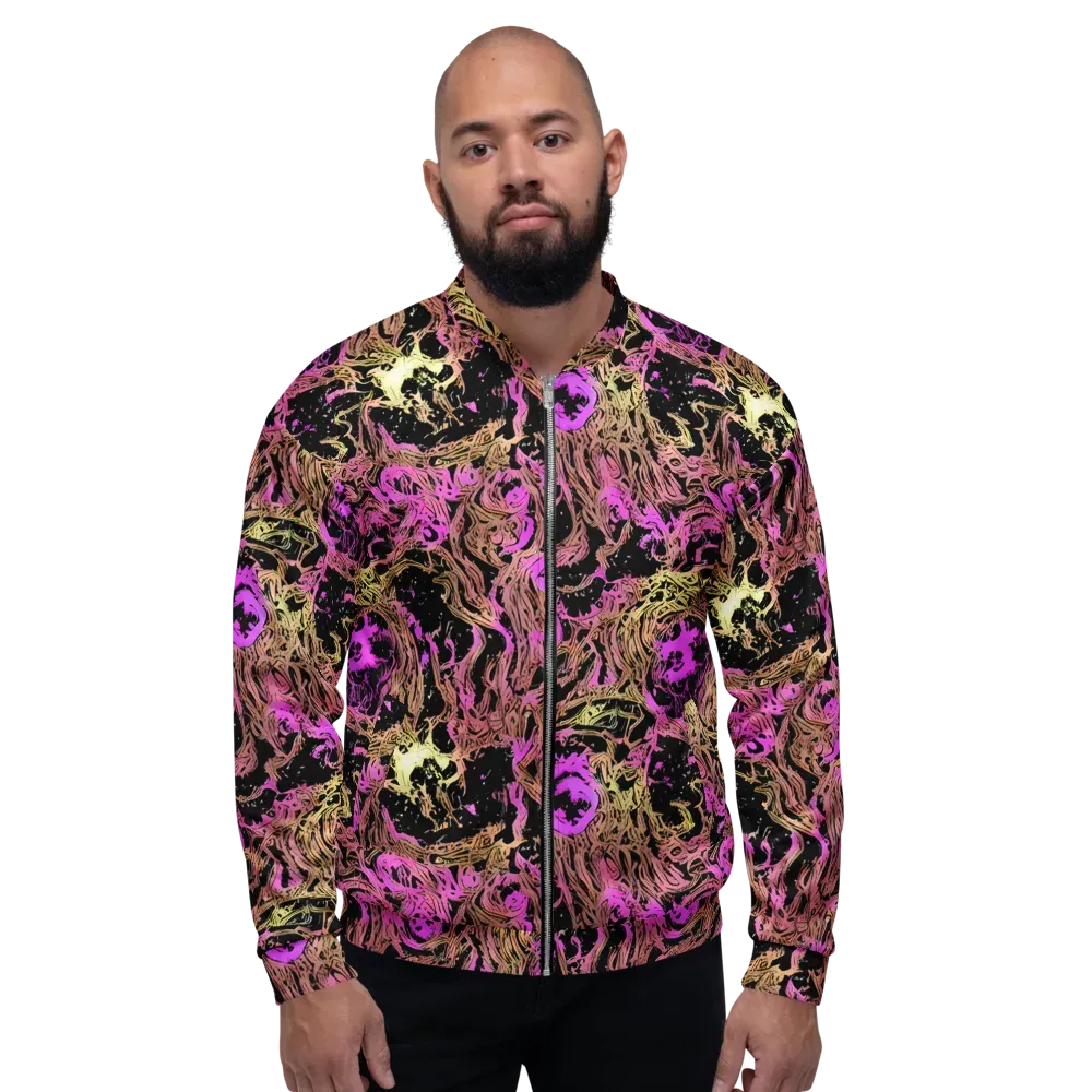 Electric Afterlife on Bomber Jacket — Front