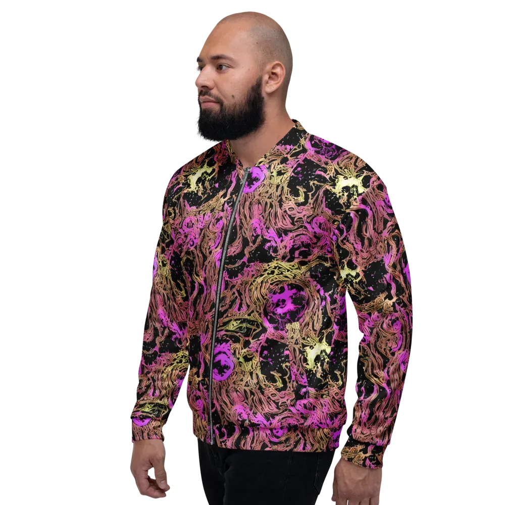 Electric Afterlife on Bomber Jacket — Left