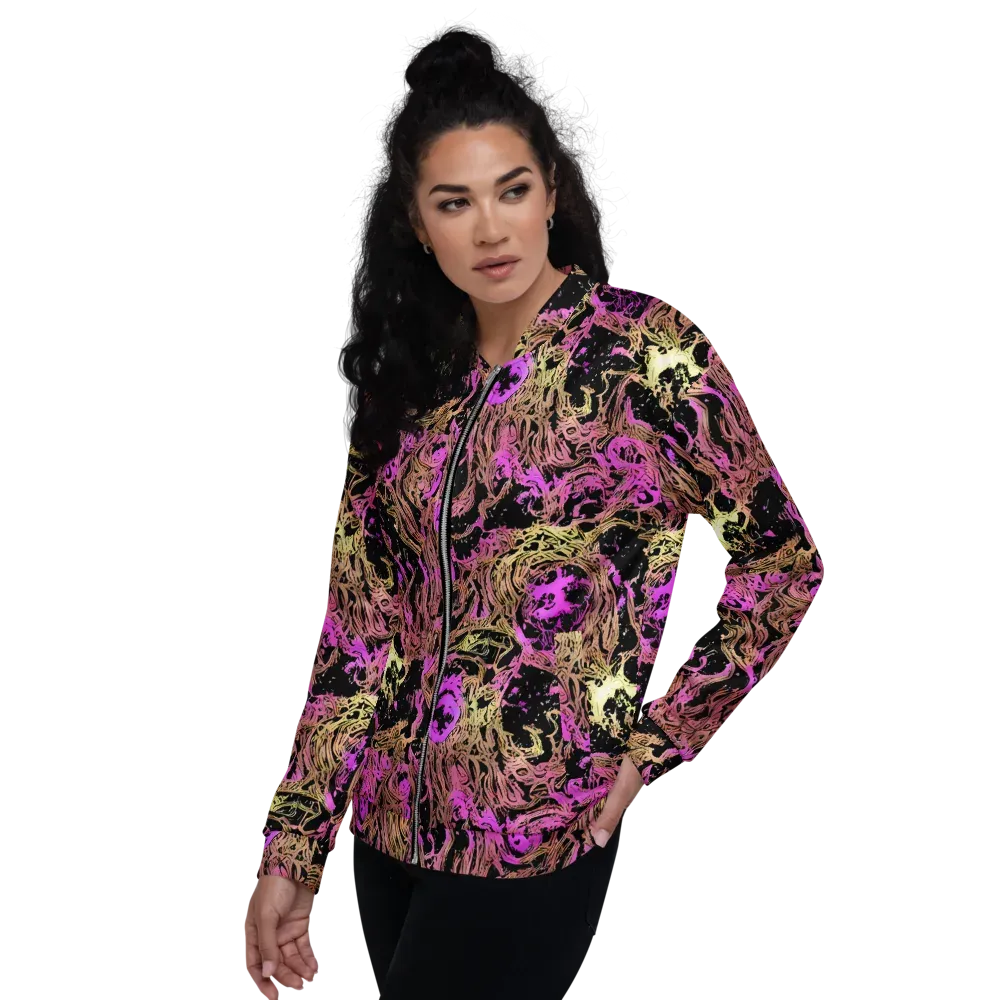 Electric Afterlife on Bomber Jacket — Left