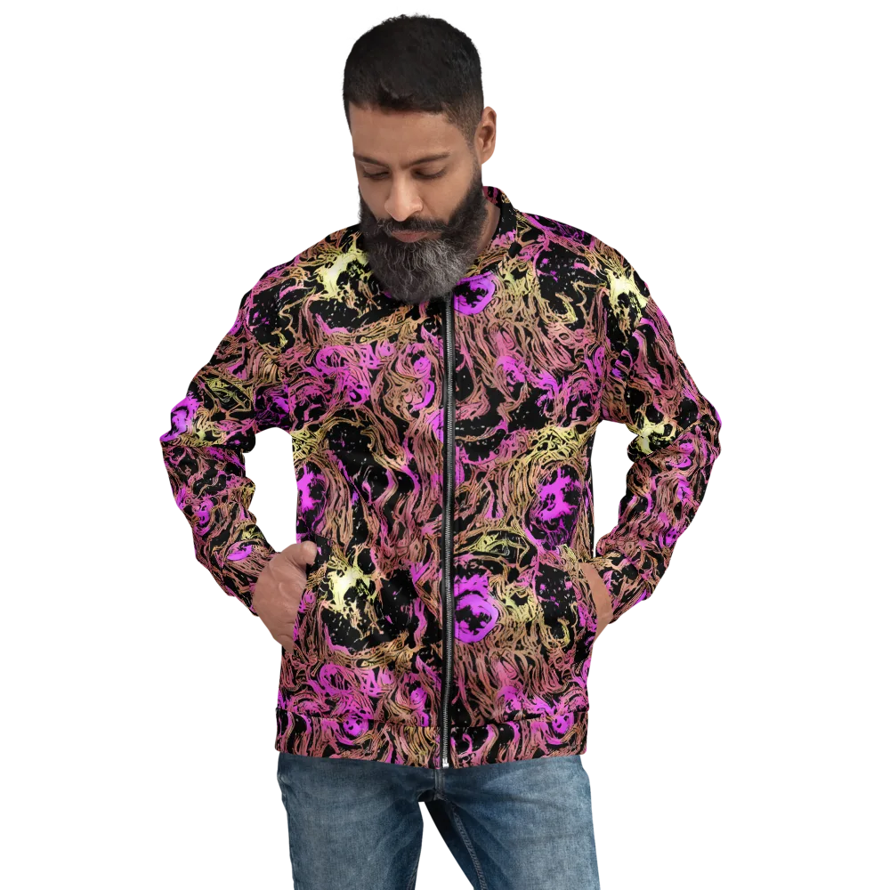 Electric Afterlife on Bomber Jacket — Front