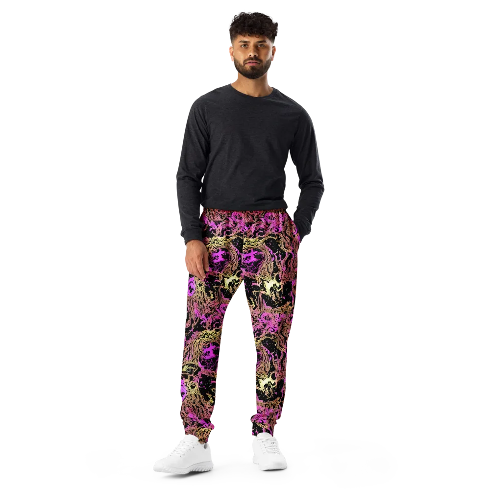 Electric Afterlife on Men's Joggers — Front