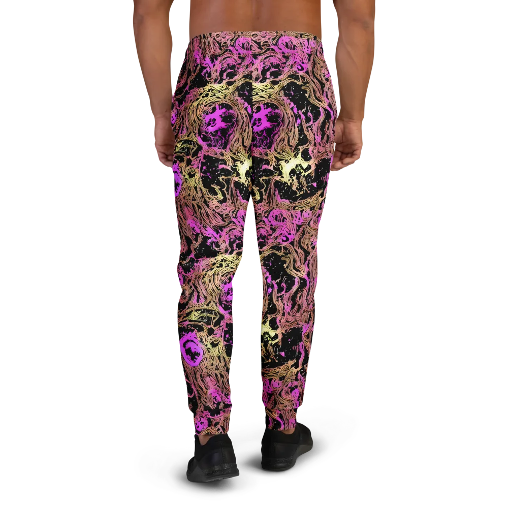 Electric Afterlife on Men's Joggers — Back