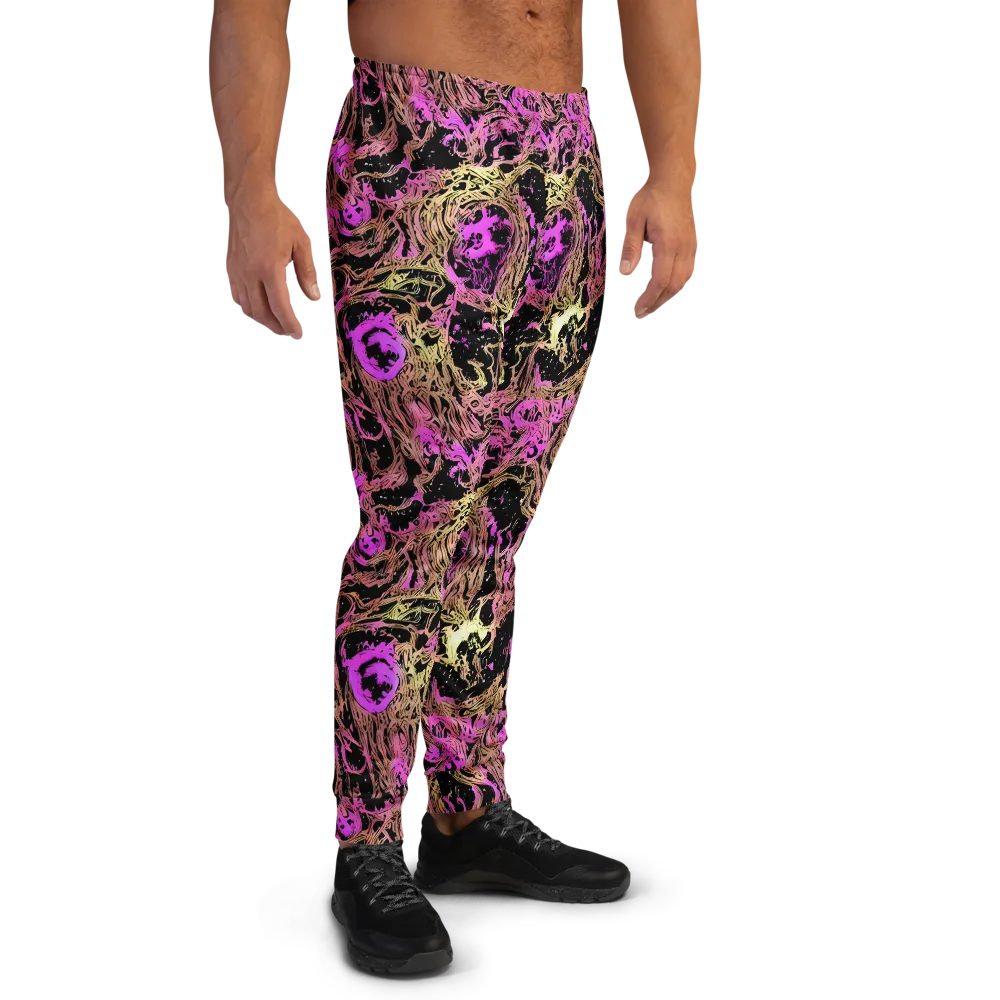 Electric Afterlife on Men's Joggers — Right