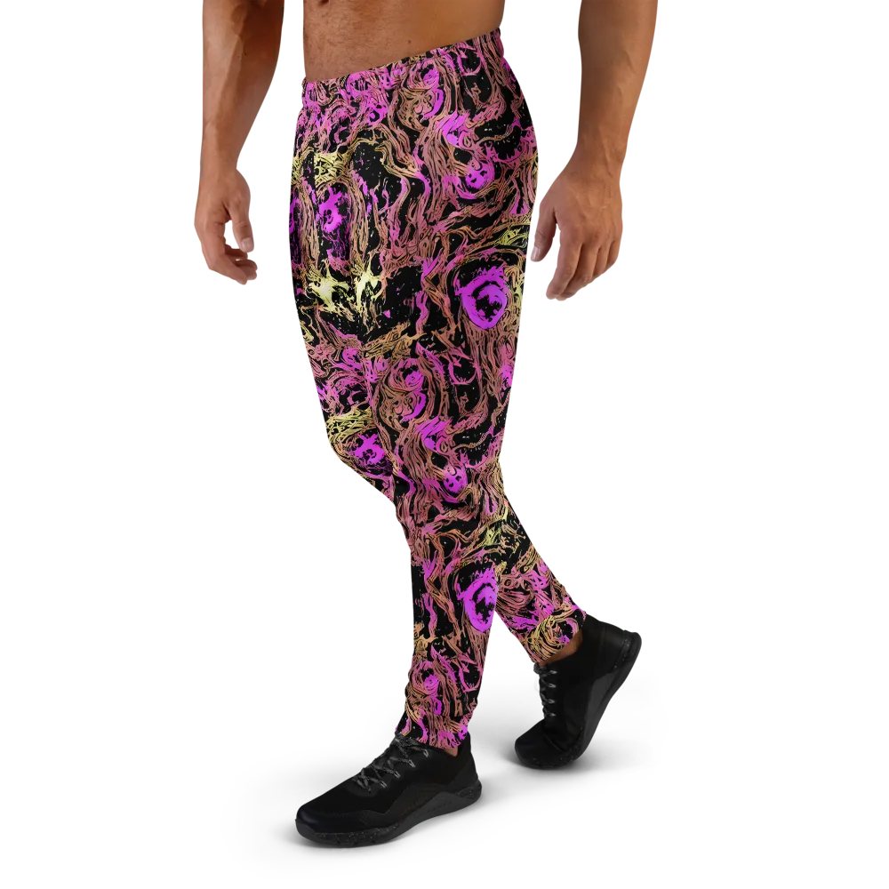 Electric Afterlife on Men's Joggers — Left
