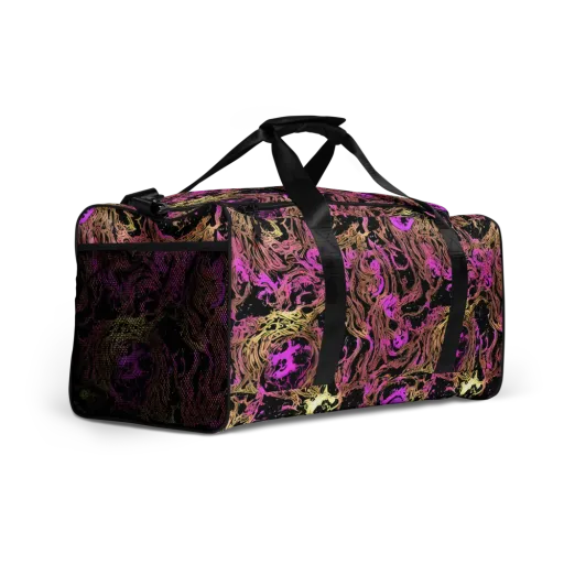 Electric Afterlife on a Duffle Bag