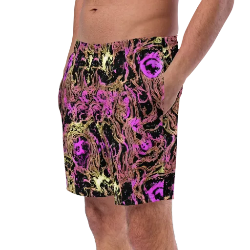 Electric Afterlife on a Swim Trunks