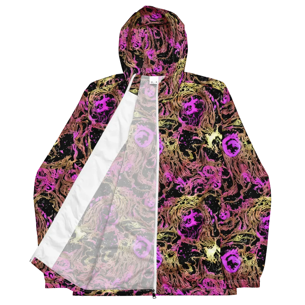 Electric Afterlife on Men's Windbreaker — Front