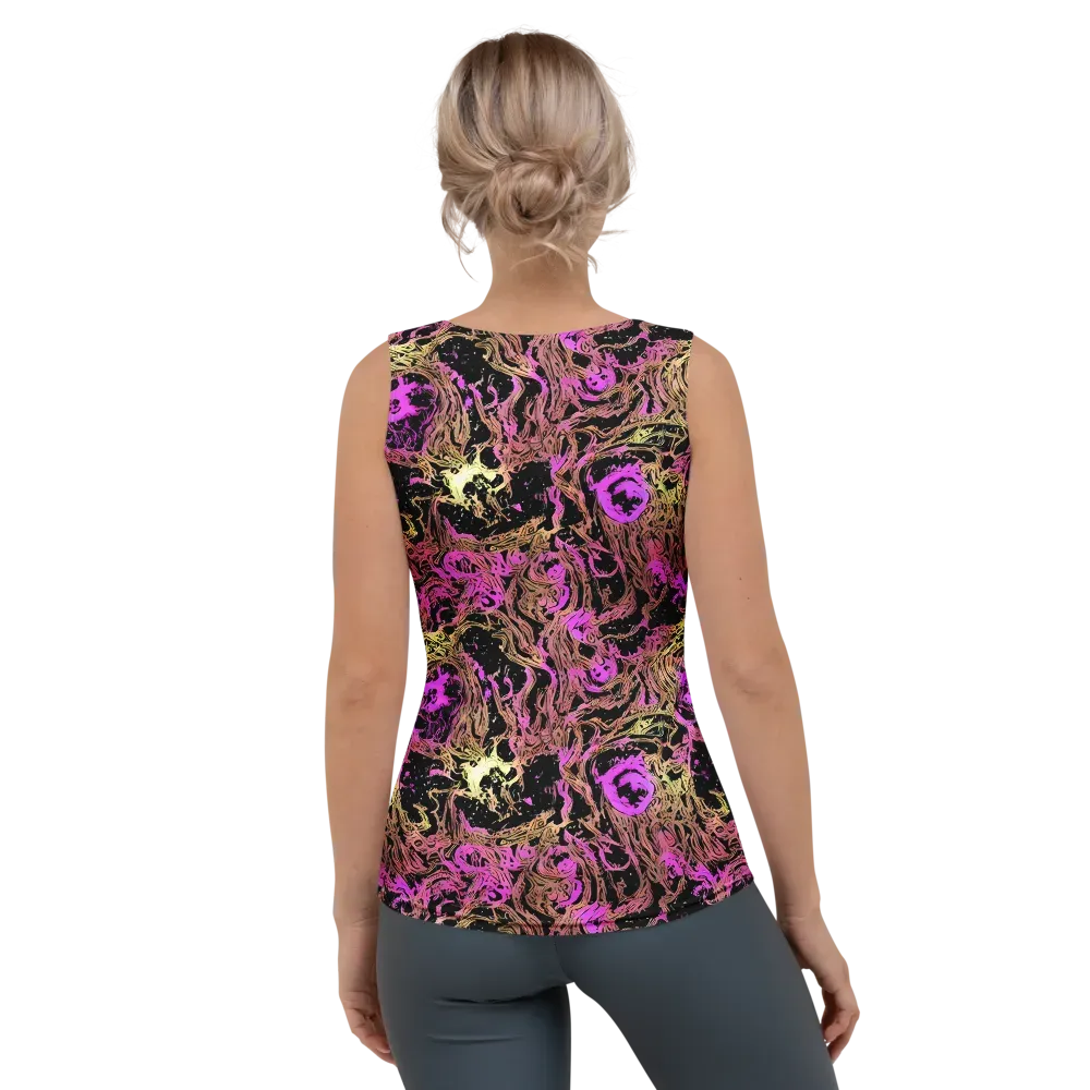 Electric Afterlife on Women's Tank Top — Back