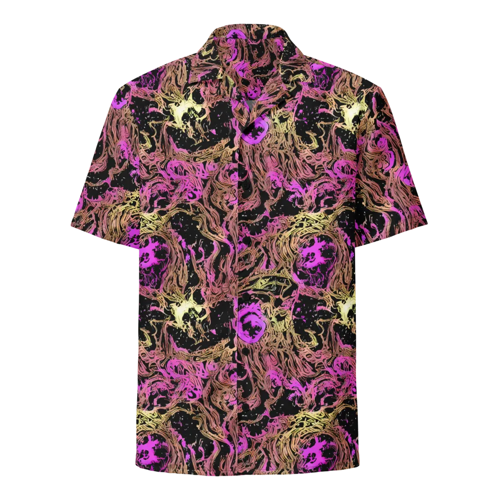 Electric Afterlife on Button Shirt — Front