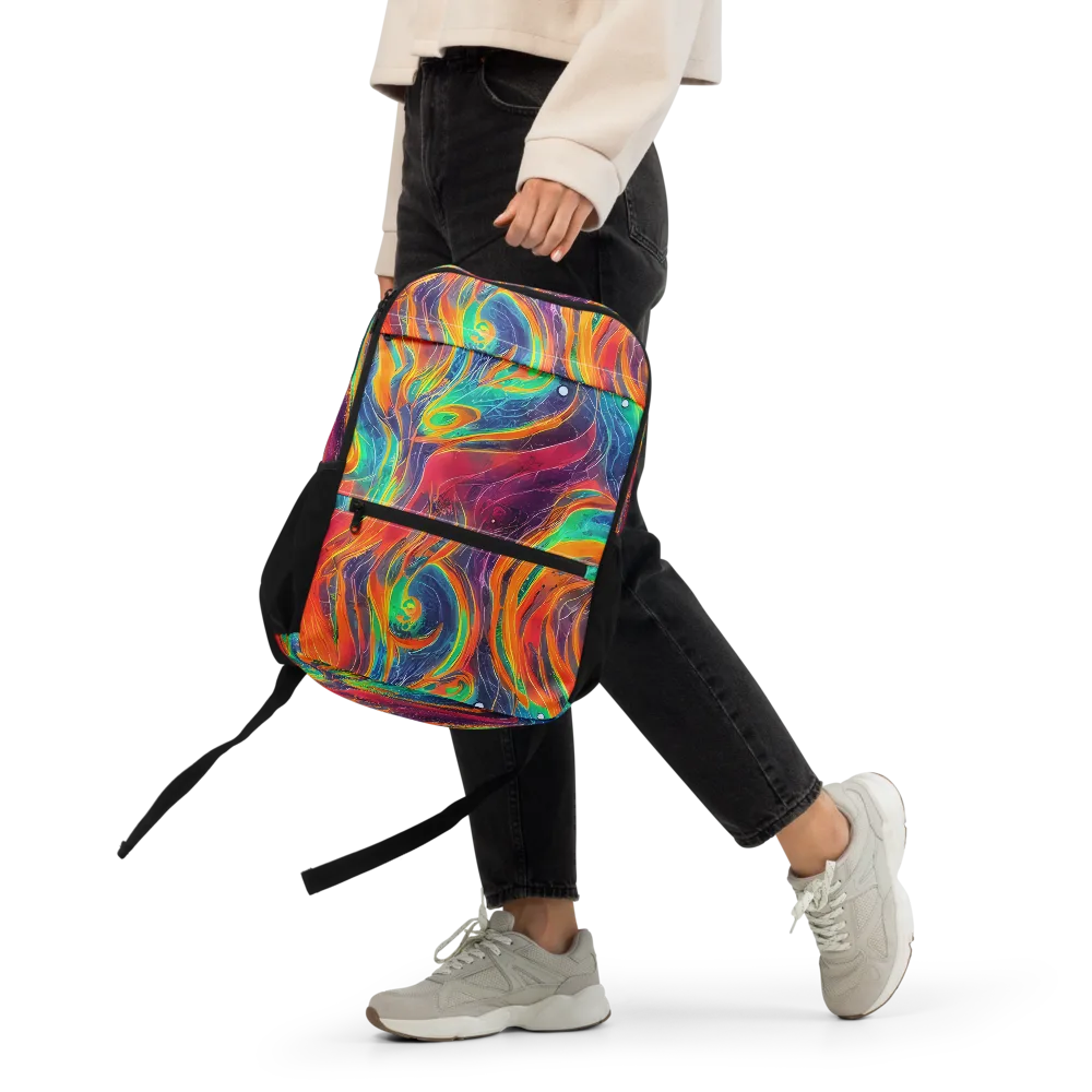 Aurora Torrent on Utility Backpack — Front